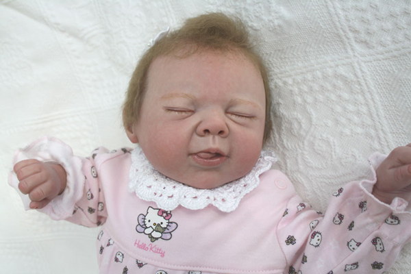 Reborn baby doll - Klik her for store fotos